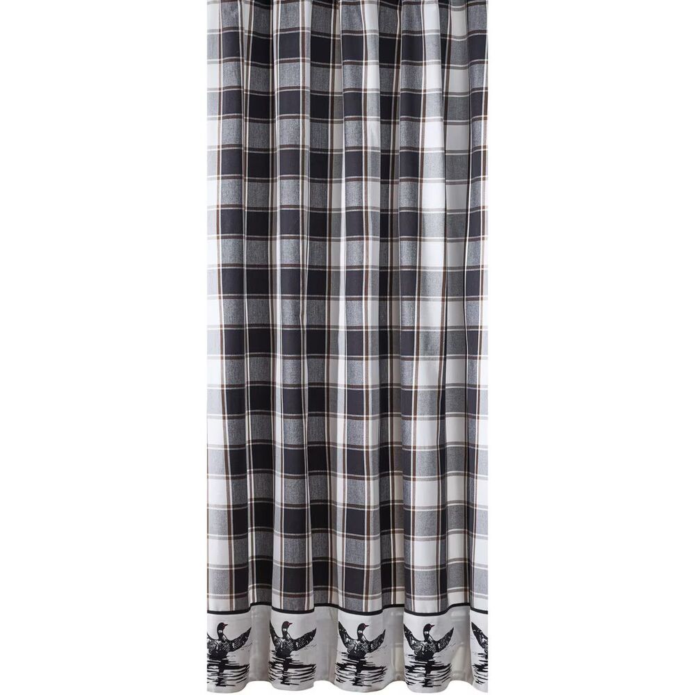 Park Designs Hixon Loon Shower Curtain 72 in x 72 in